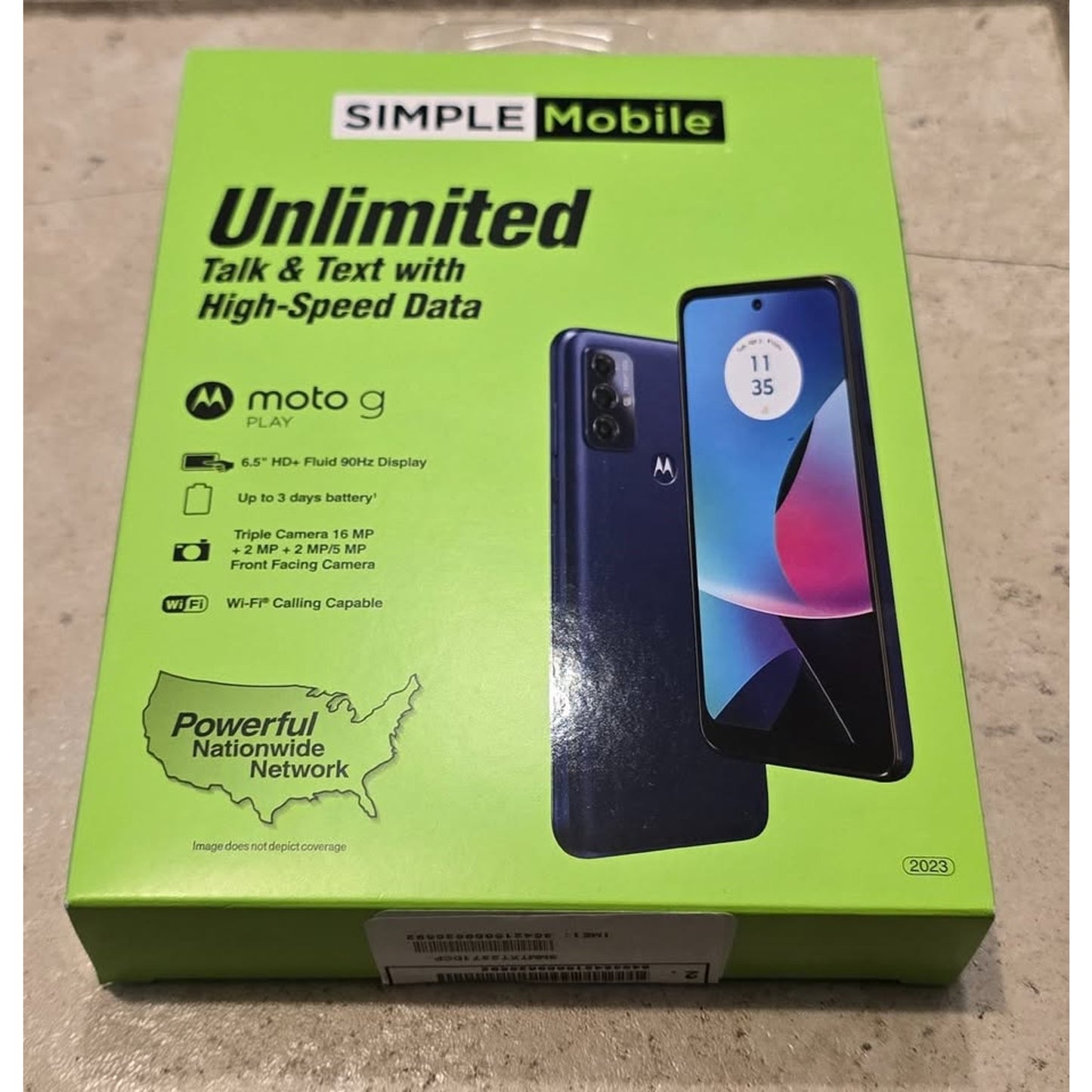 Simple Mobile Motorola G Play Service & Phone Deal