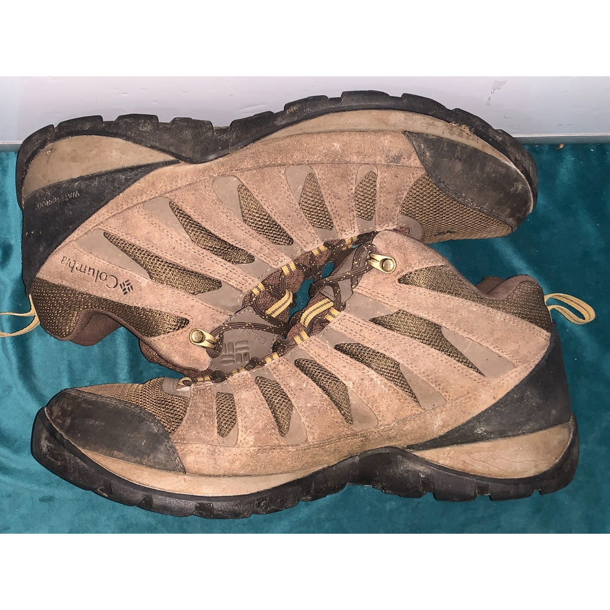 COLUMBIA Redmond Mid Waterproof Hiking Sztrtgg Size 14
