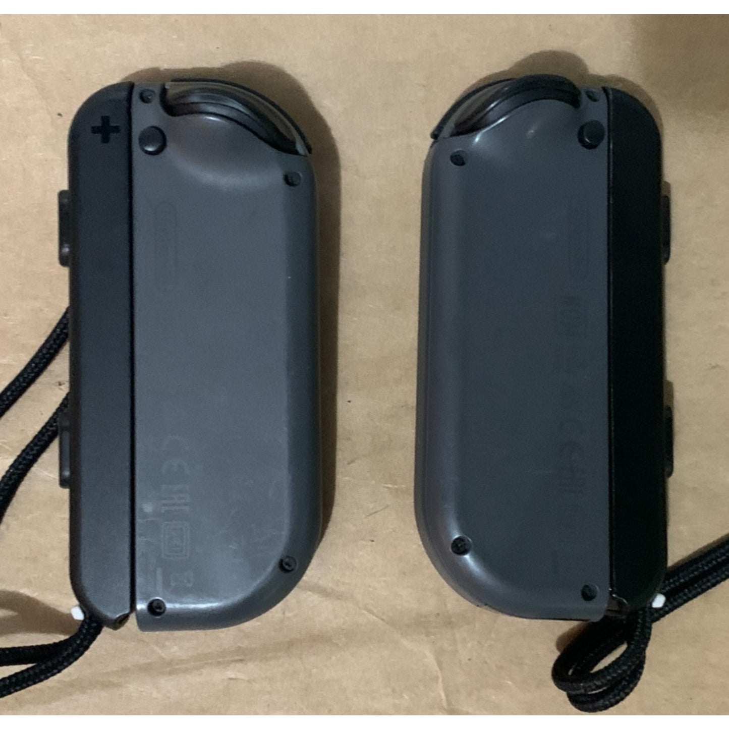 NINTENDO SWITCH JOY CON CONTROLLER PAIR GREY *TESTED & WORKING*