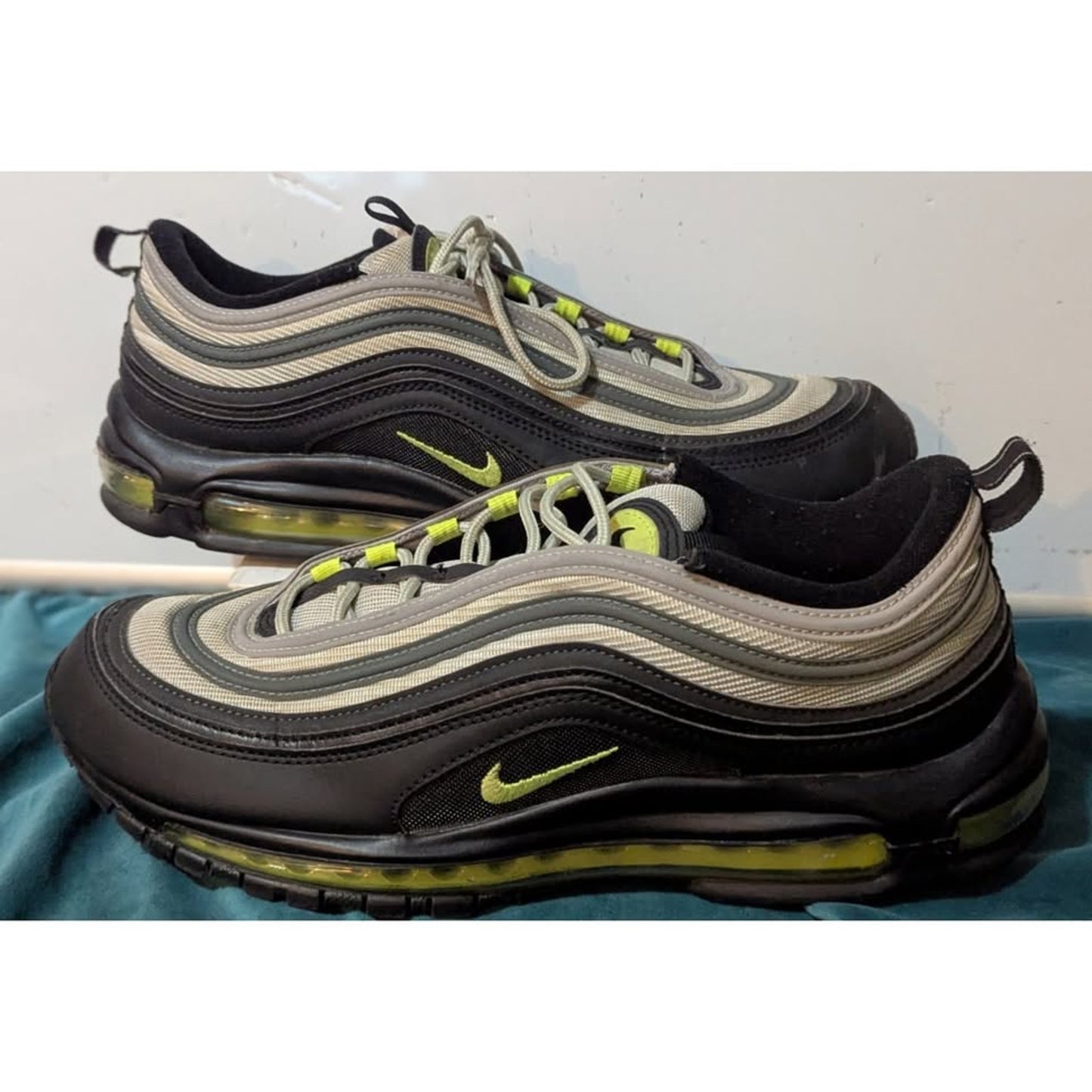 Size 12.5- Nike Air Max 97 Icons - DX4235-001 - Neon
