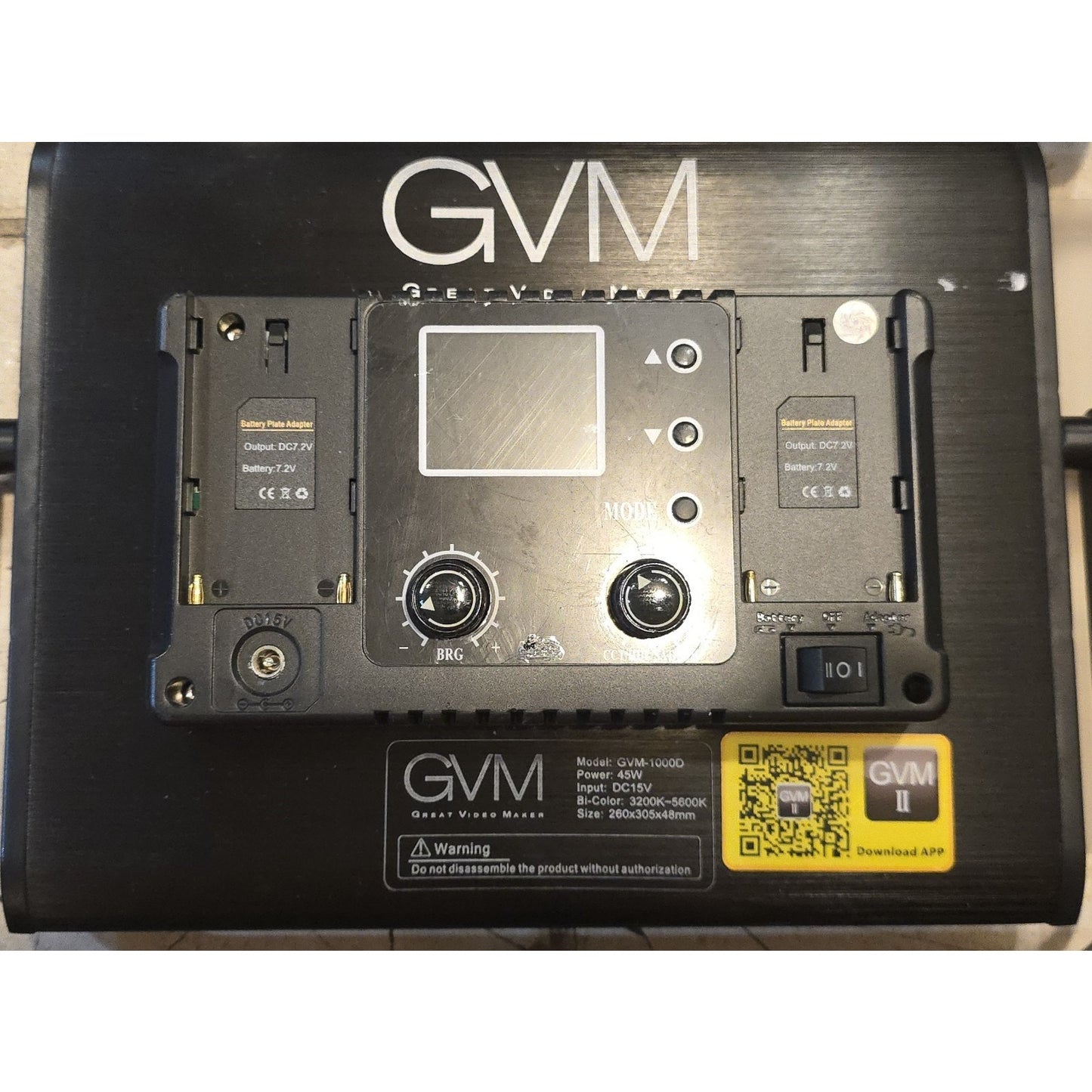 Set of 3 GVM 800D-RGB Studio Light Panels w/ Bag