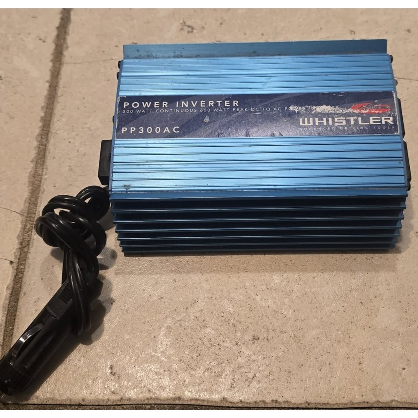Whistler 300W-600W Peak DC to AC Power Inverter / PP300AC /