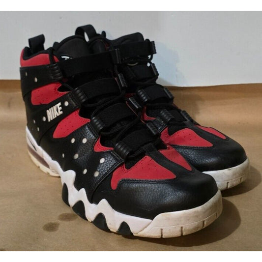 Nike Air Max2 Cb 94 "Charles Barkley" Black-White-Gym Red Sz 13 [FN6248-001]