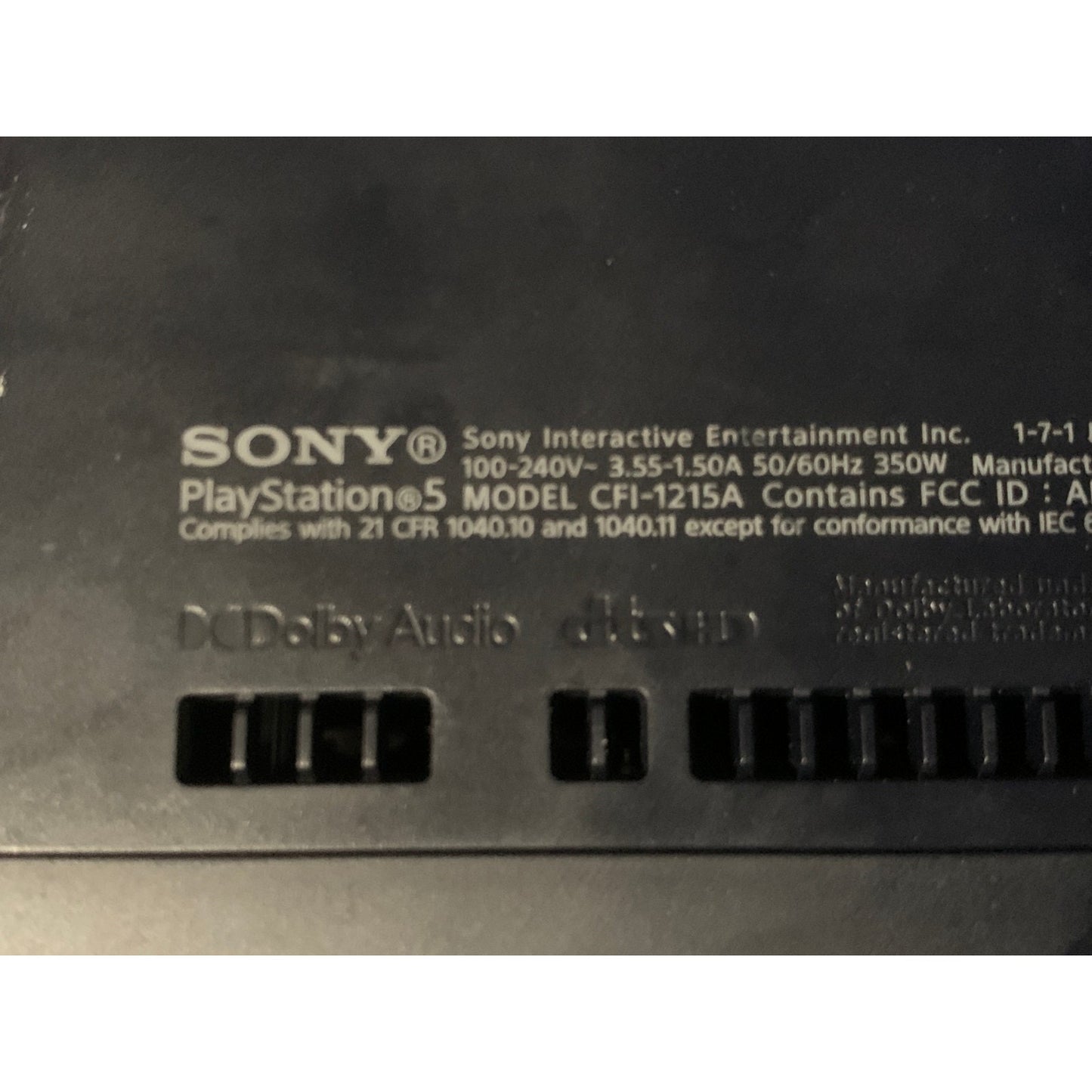 Sony PlayStation 5 825GB (Disc Edition) CFI-1215A