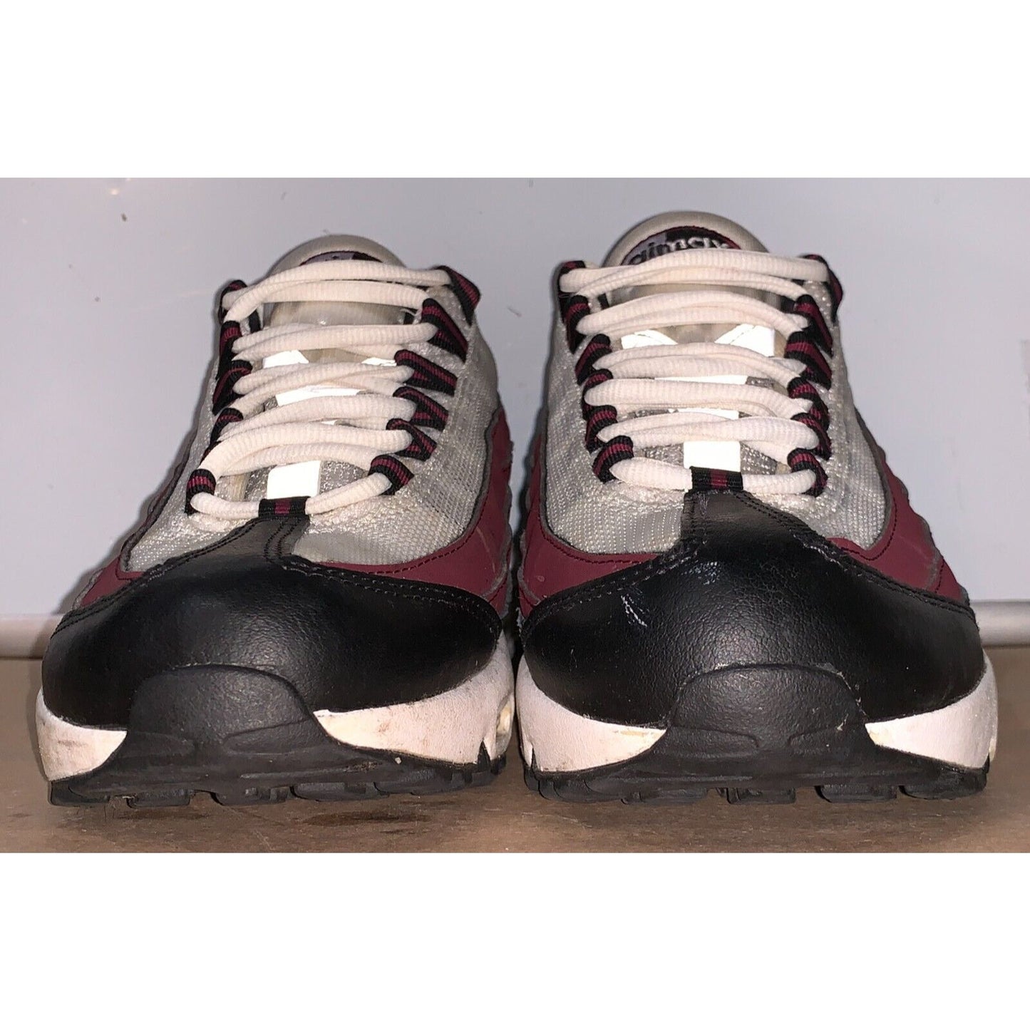 Nike Boys Air Max 95 Recraft CJ3906-104 White Casual Shoes Sneakers Size 7Y