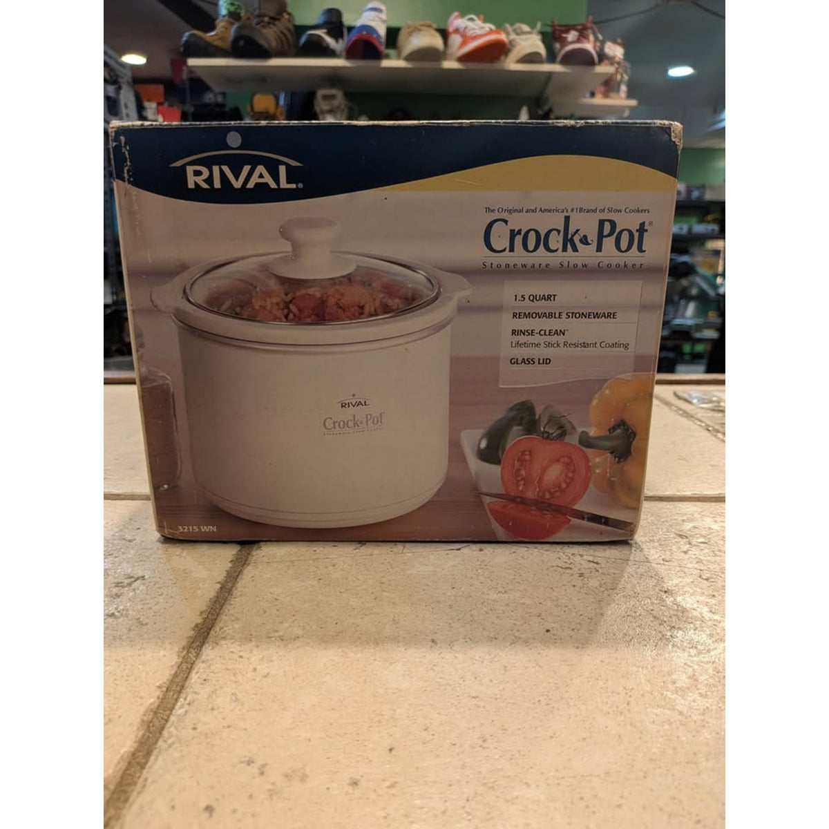 RIVAL Crockpot Stoneware Slow Cooker