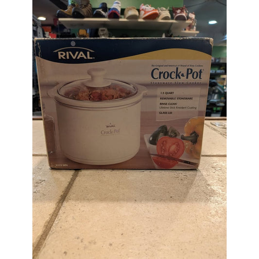 RIVAL Crockpot Stoneware Slow Cooker