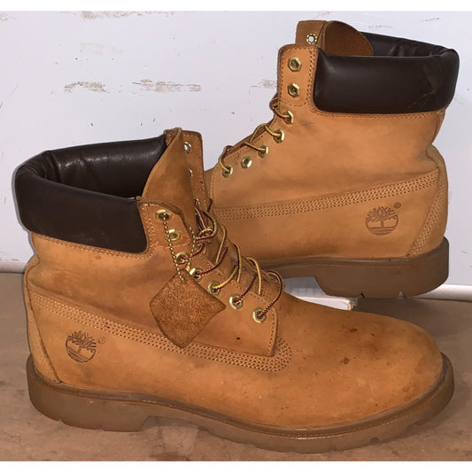 Size 12 Classic 6 Inch Waterproof Round Toe Lace Up Boots