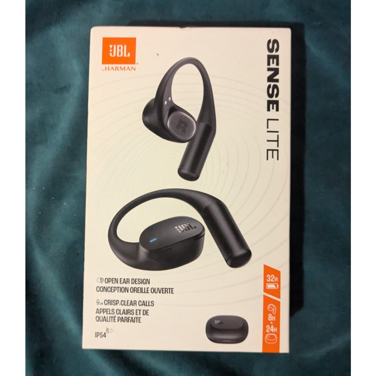 JBL Sense Lite True Wireless Open-Ear Headphones (Black)