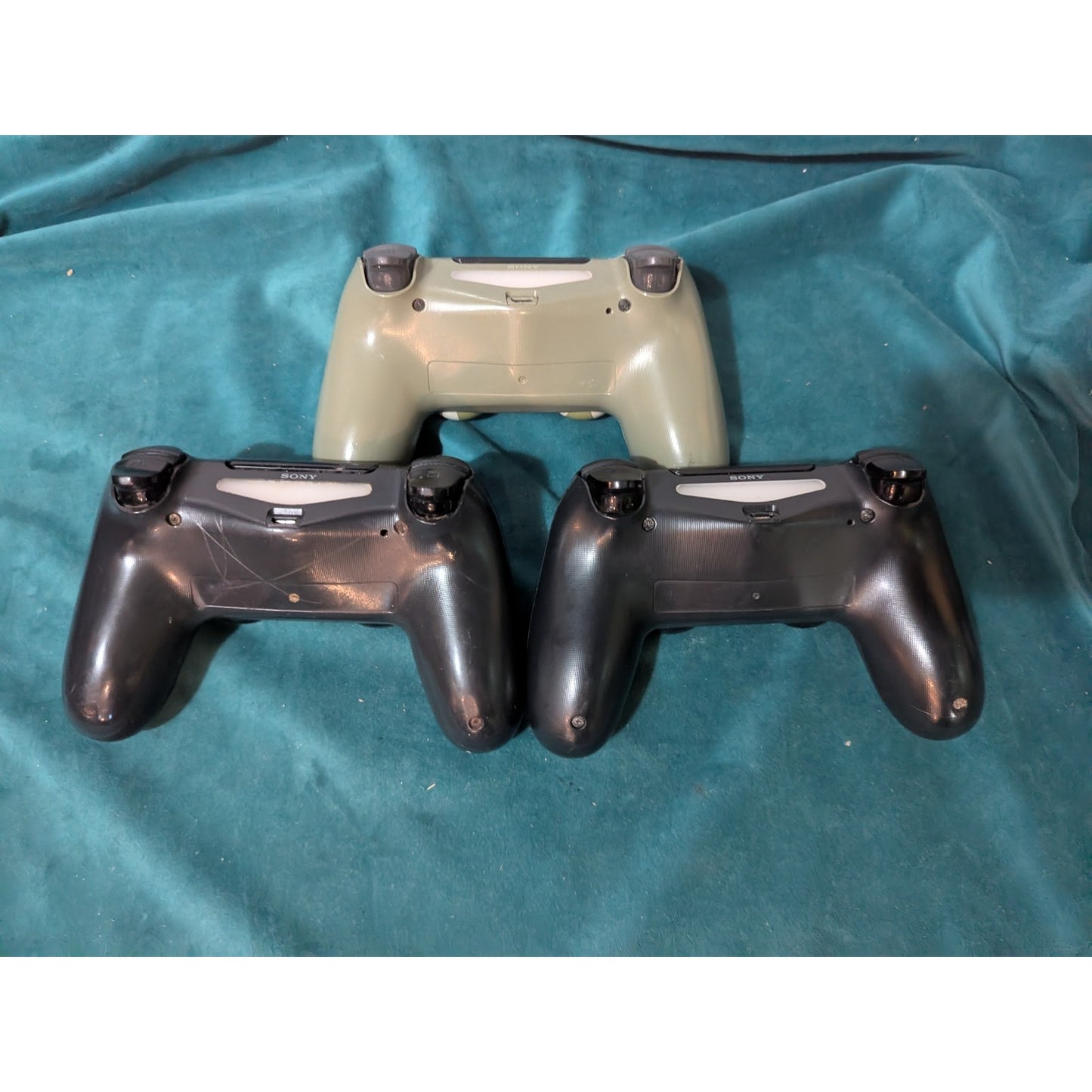 Lot of 3 Sony Playstation 4 Wireless Controller PS4 (For Parts)