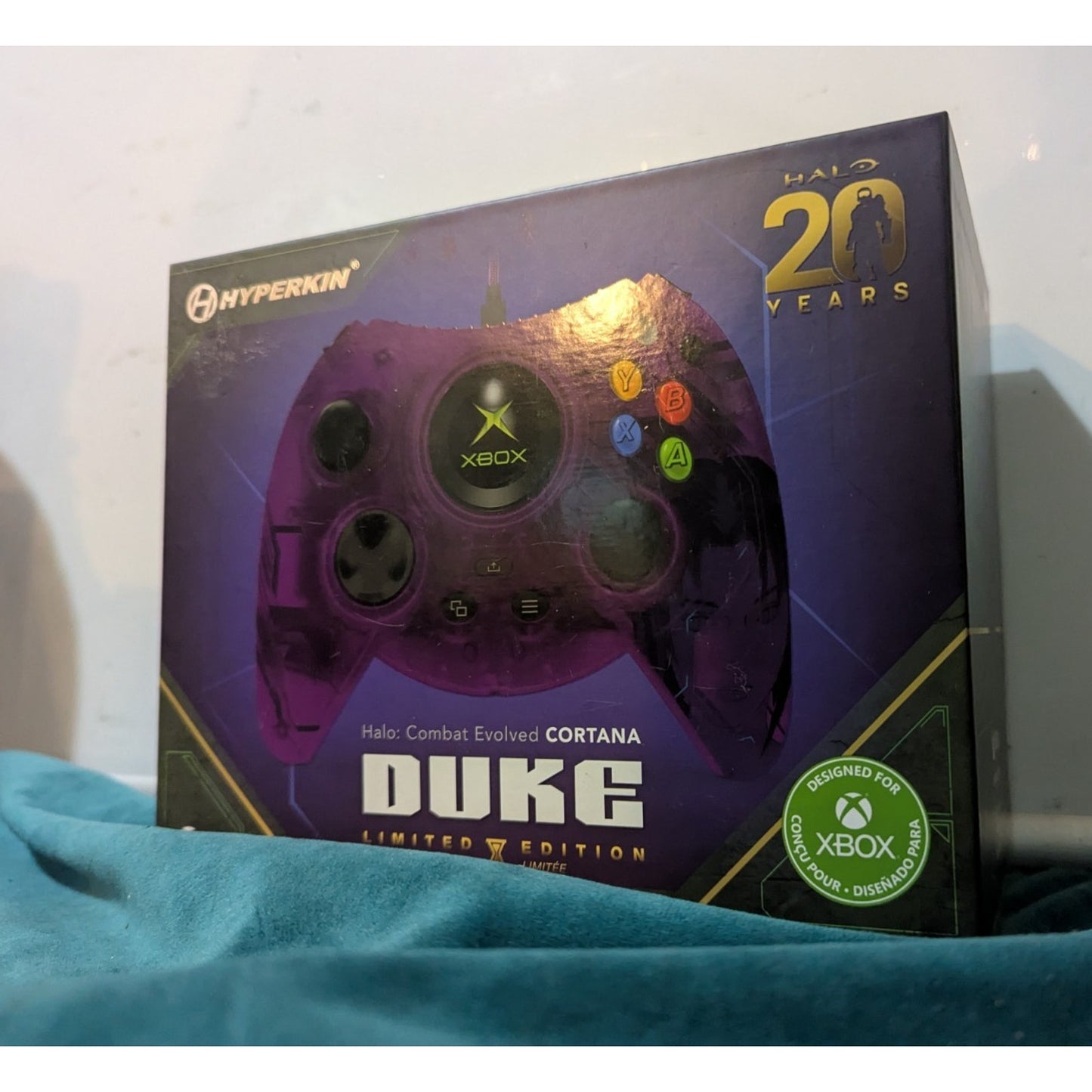 Hyperkin Cortana Halo Duke Wired Controller 20th Anniversary Edition
