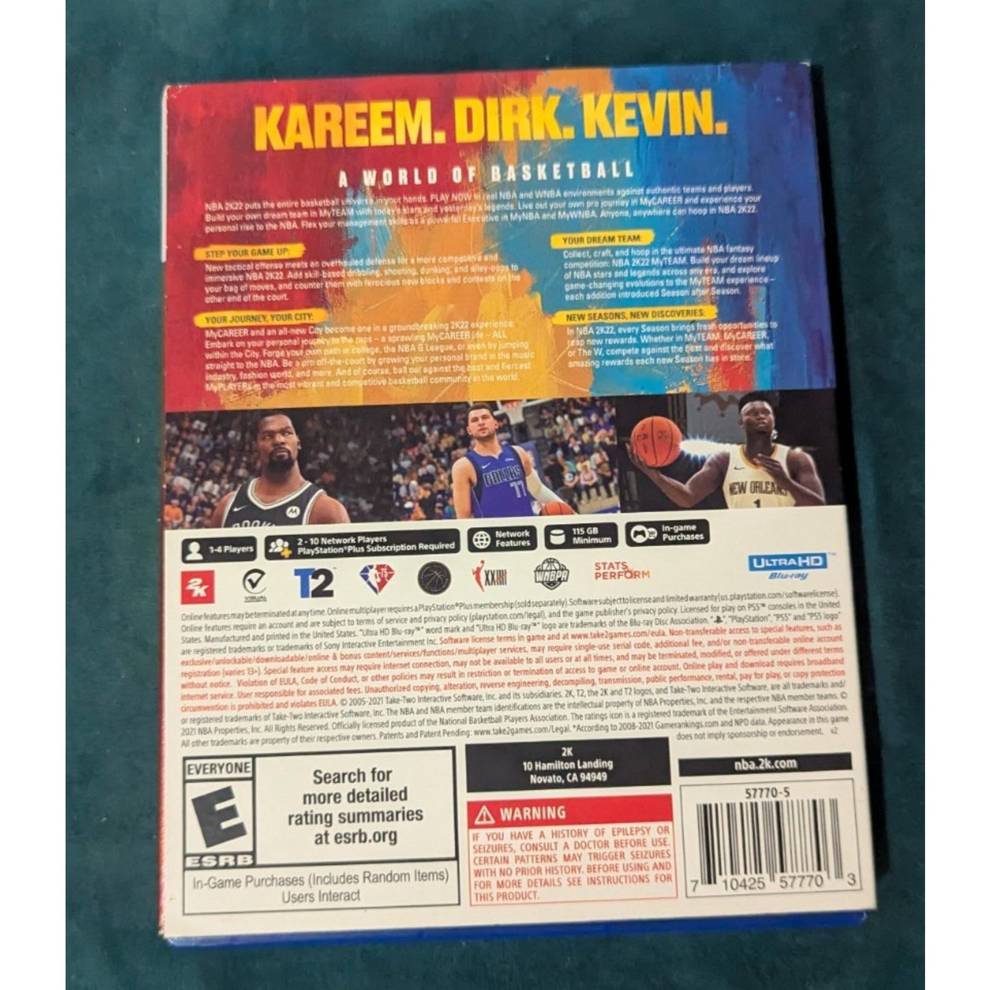 NBA 2K22 75th Anniversary - Sony PlayStation 5