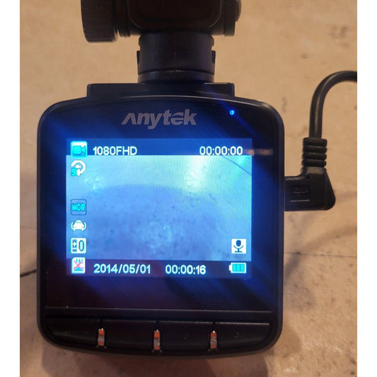 Anytek Dash Cam, Full HD 1080P Car Driving Camera Dashboard 170° Wide Angle 3.0"