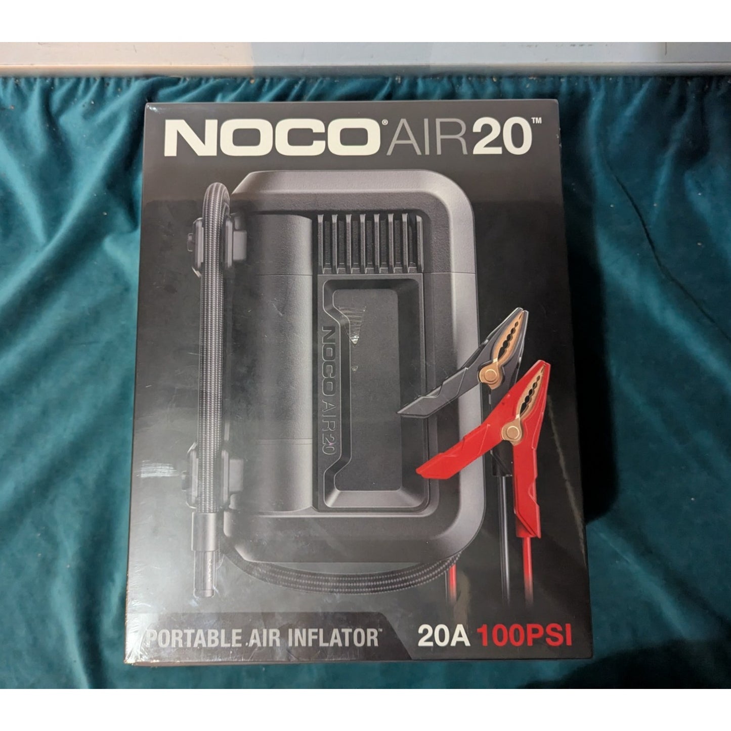 NOCO AIR20 UltraFast 20A 12V Portable Tire Inflator and Air Compressor Pump