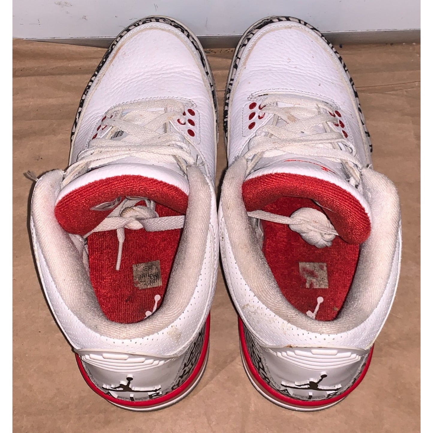 Size 8 - Air Jordan 3 'Hall of Fame' Men's Sneakers 136064-116