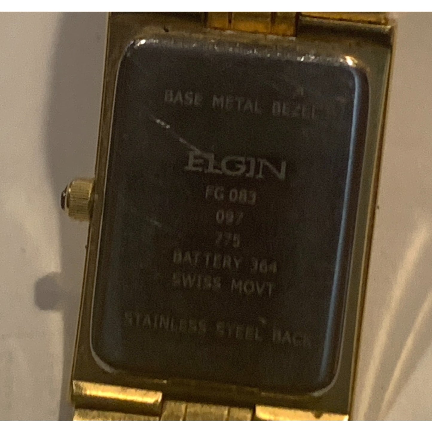 VINTAGE ELGIN SWISS FG083 WATCH GOLD PLATED