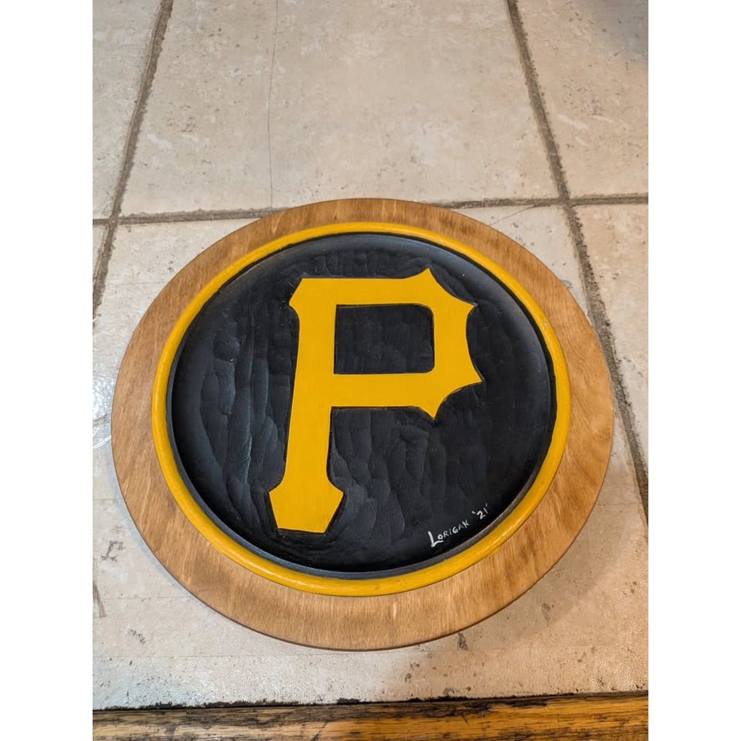 3-Set Wooden Penguin Plates