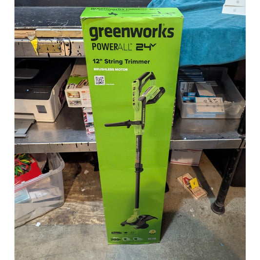 Greenworks 40V 12" Cordless String Trimmer w/ 2Ah Battery & Charger