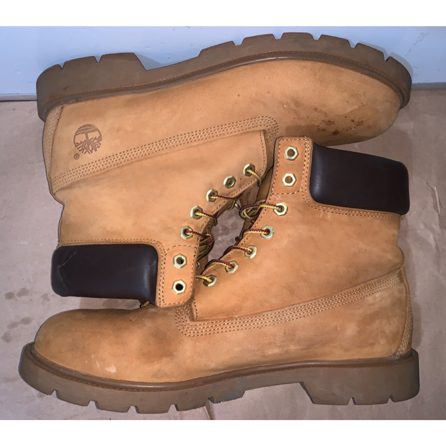 Size 12 Classic 6 Inch Waterproof Round Toe Lace Up Boots