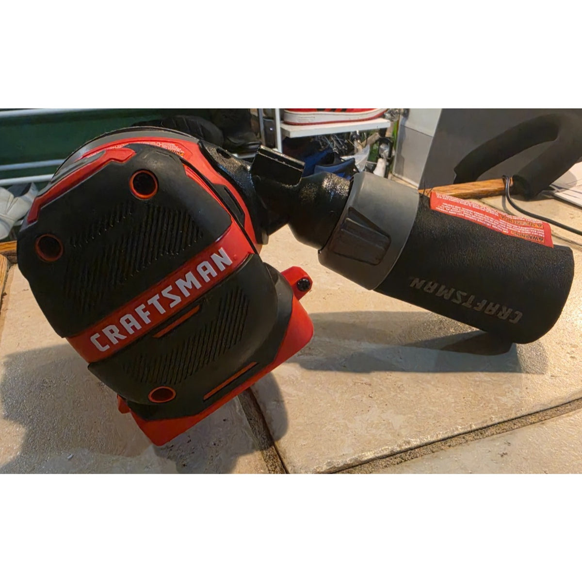 CRAFTSMAN V20 Random Orbit Sander Dust Collector Sandpaper CMCW220 Tool Only