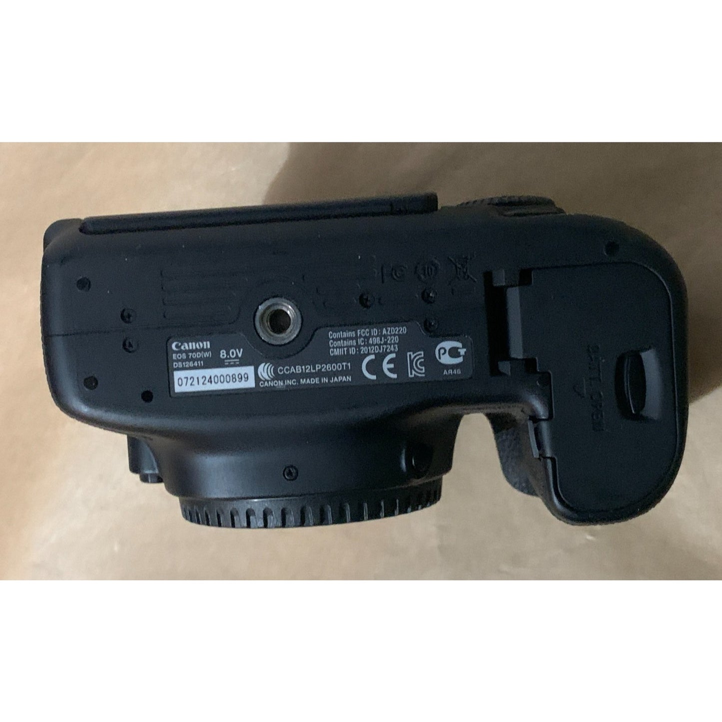 Canon EOS 70D Digital SLR Camera - Body And A/C Adapter