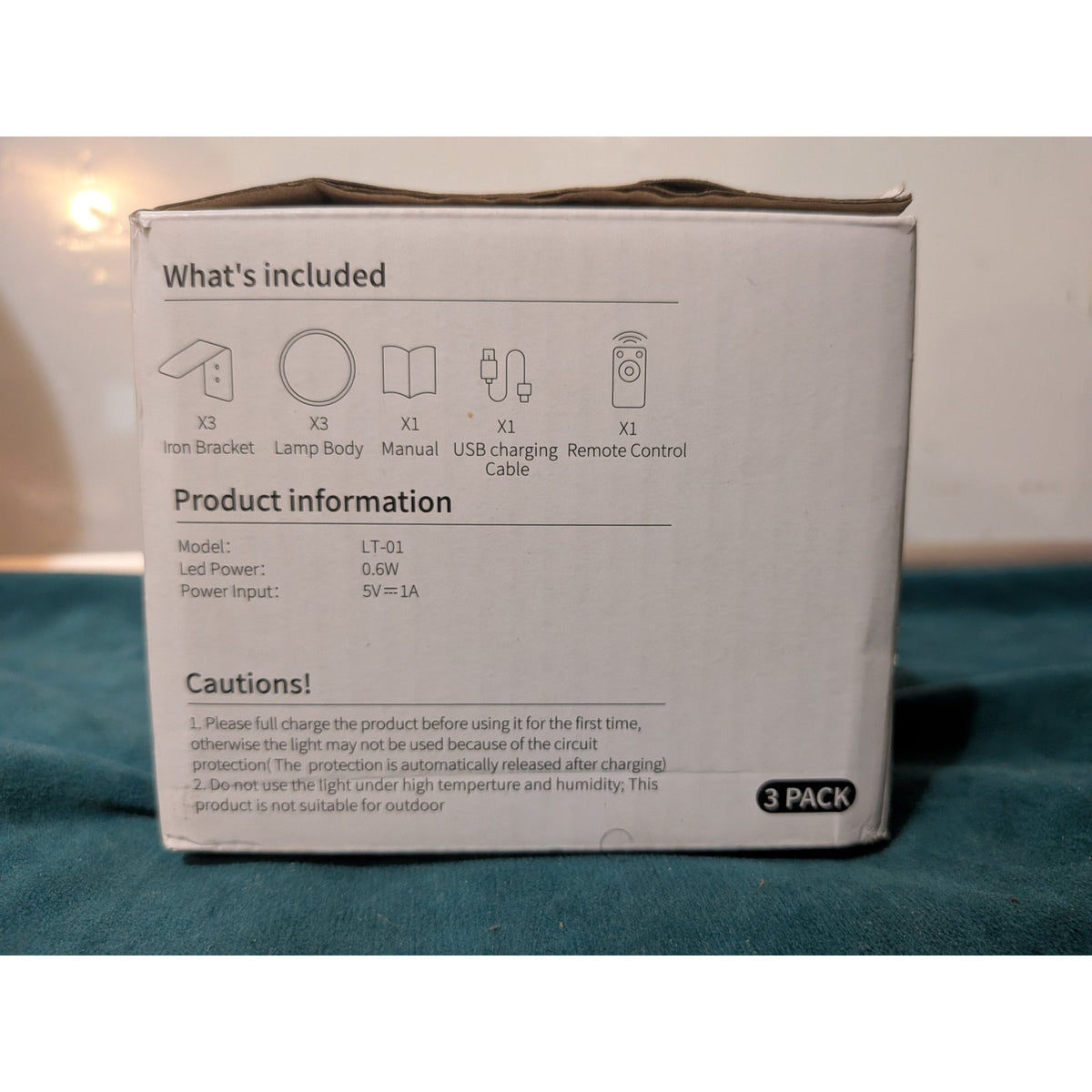 EZVALO LED Tap Light / LT-01/ Golden