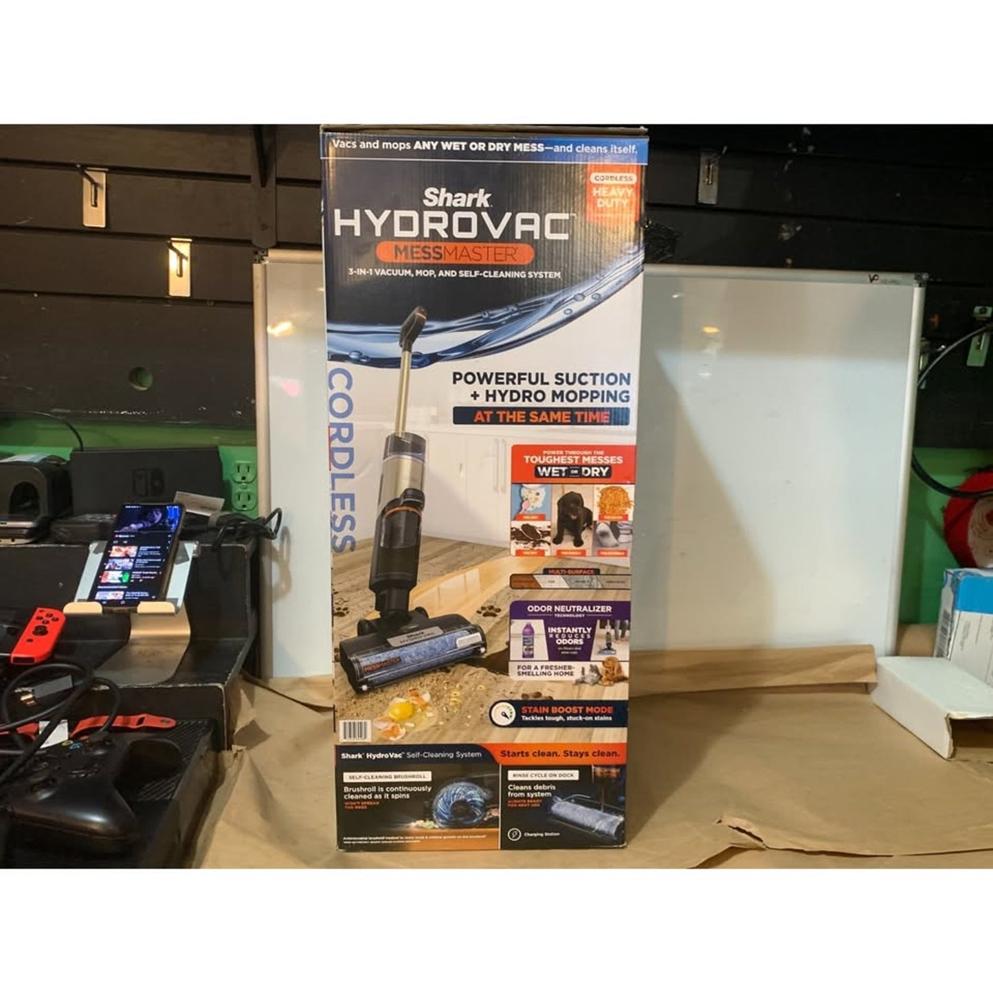 Shark HydroVac MessMaster 3-in-1 Vacuum Cordless WD261