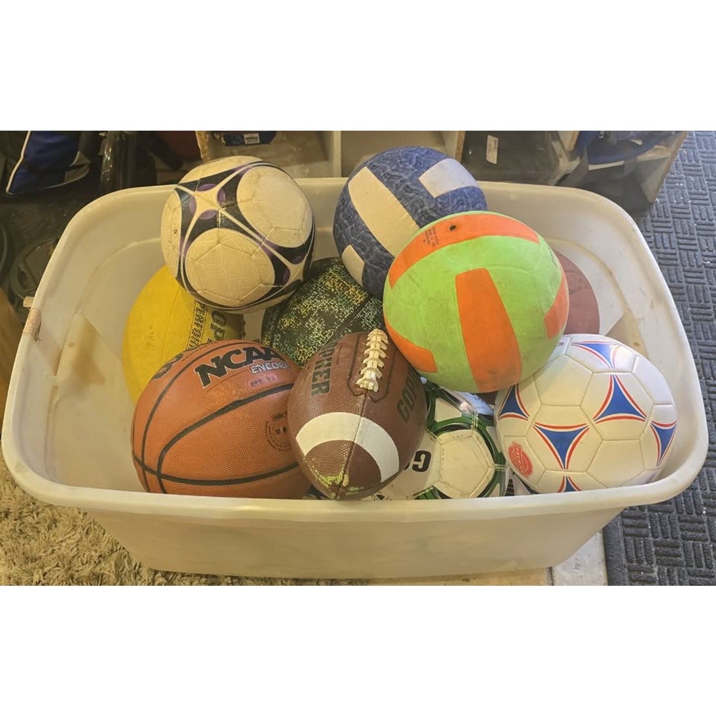Assorted Sports Balls ($7 Each)
