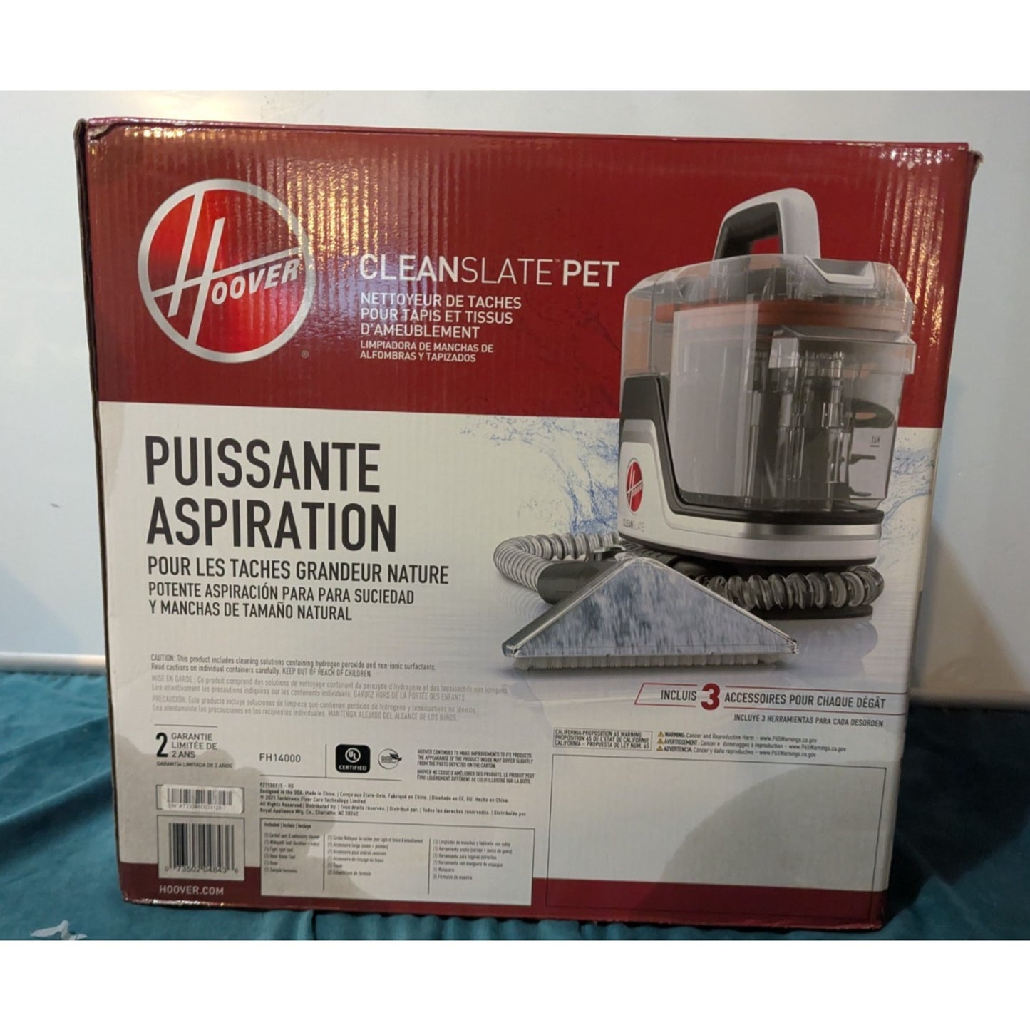 CleanSlate Pet Carpet and Upholstery Spot Cleaner