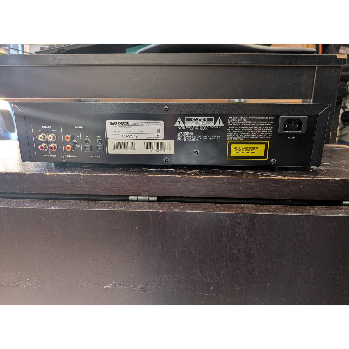 Tascam CD-RW900 CD Recorder and Player