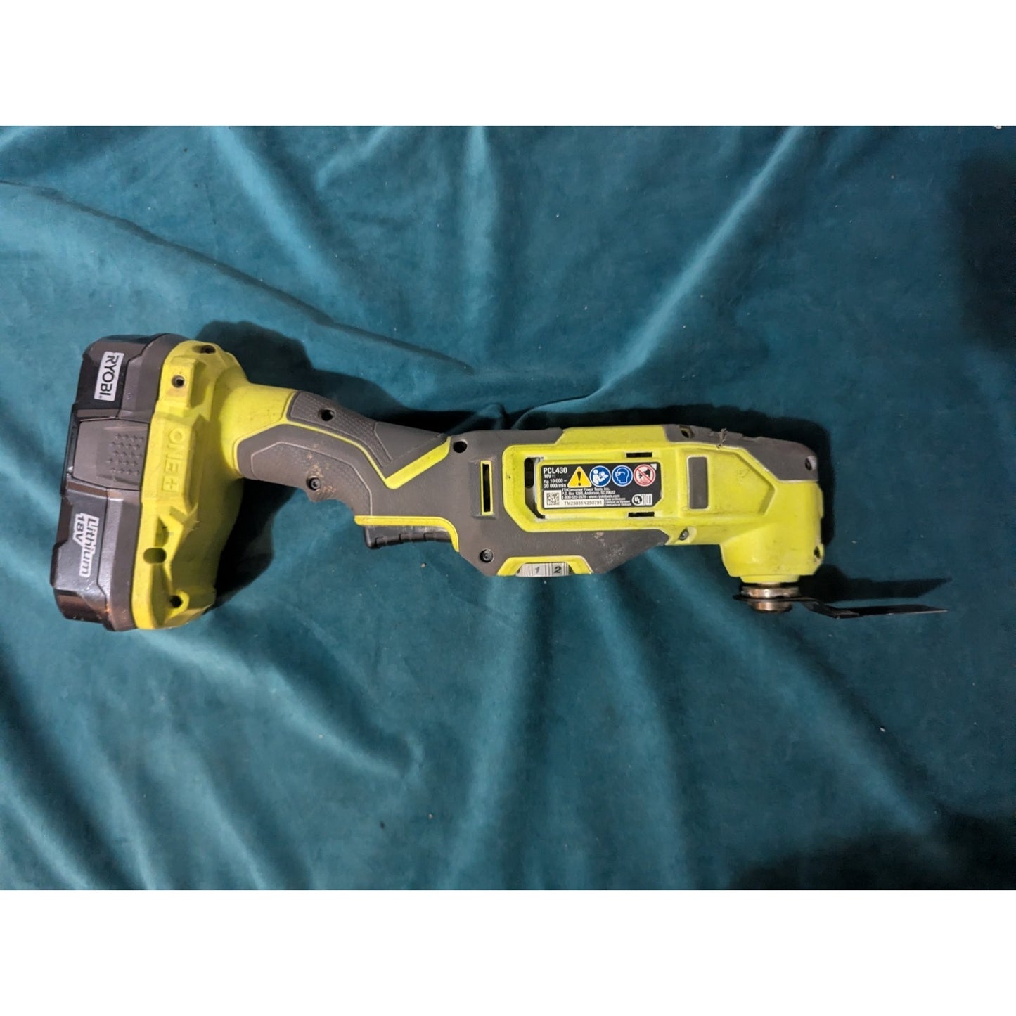Ryobi ONE+ 18V Cordless Oscillating Multi-Tool Battery Included