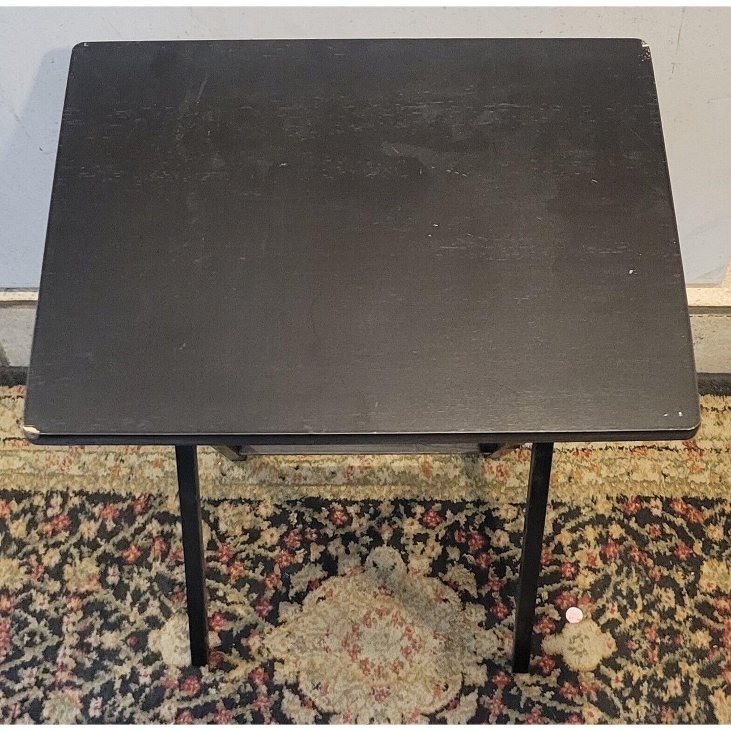 Plastic Development Group TV Snack Tray Folding Table Desk Stand, Black (LOCAL)