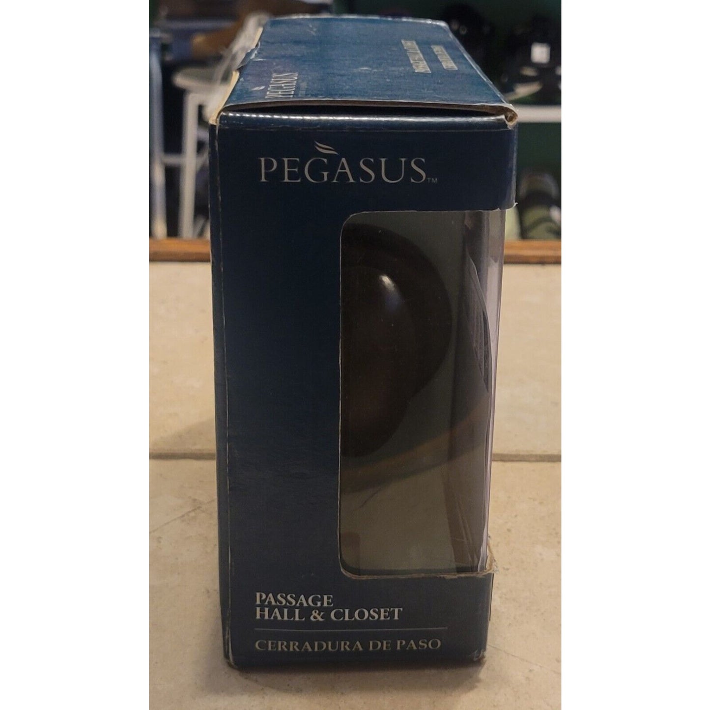 NEW Pegasus Passage Hall Closet Door Handle Set Matte Bronze Finish Solid Brass