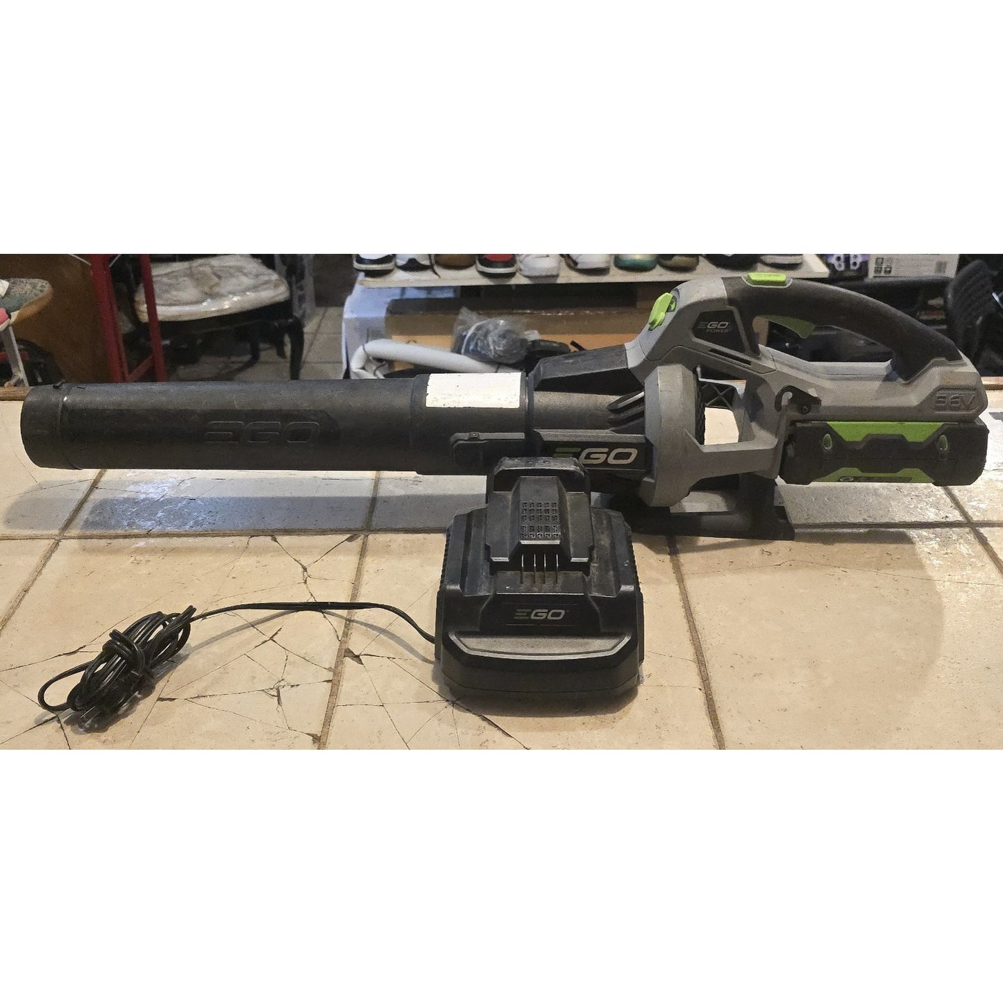 EGO POWER+ Leaf Blower, Cordless Electric 670 CFM, Includes Battery and Charger