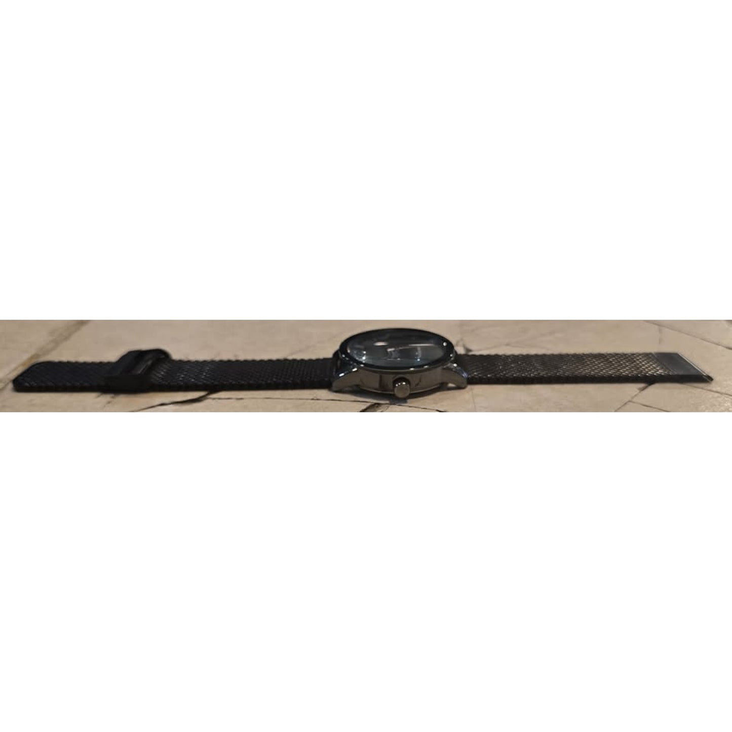 George Beene Gunmetal Diamone Accent Watch / GBA001GU /
