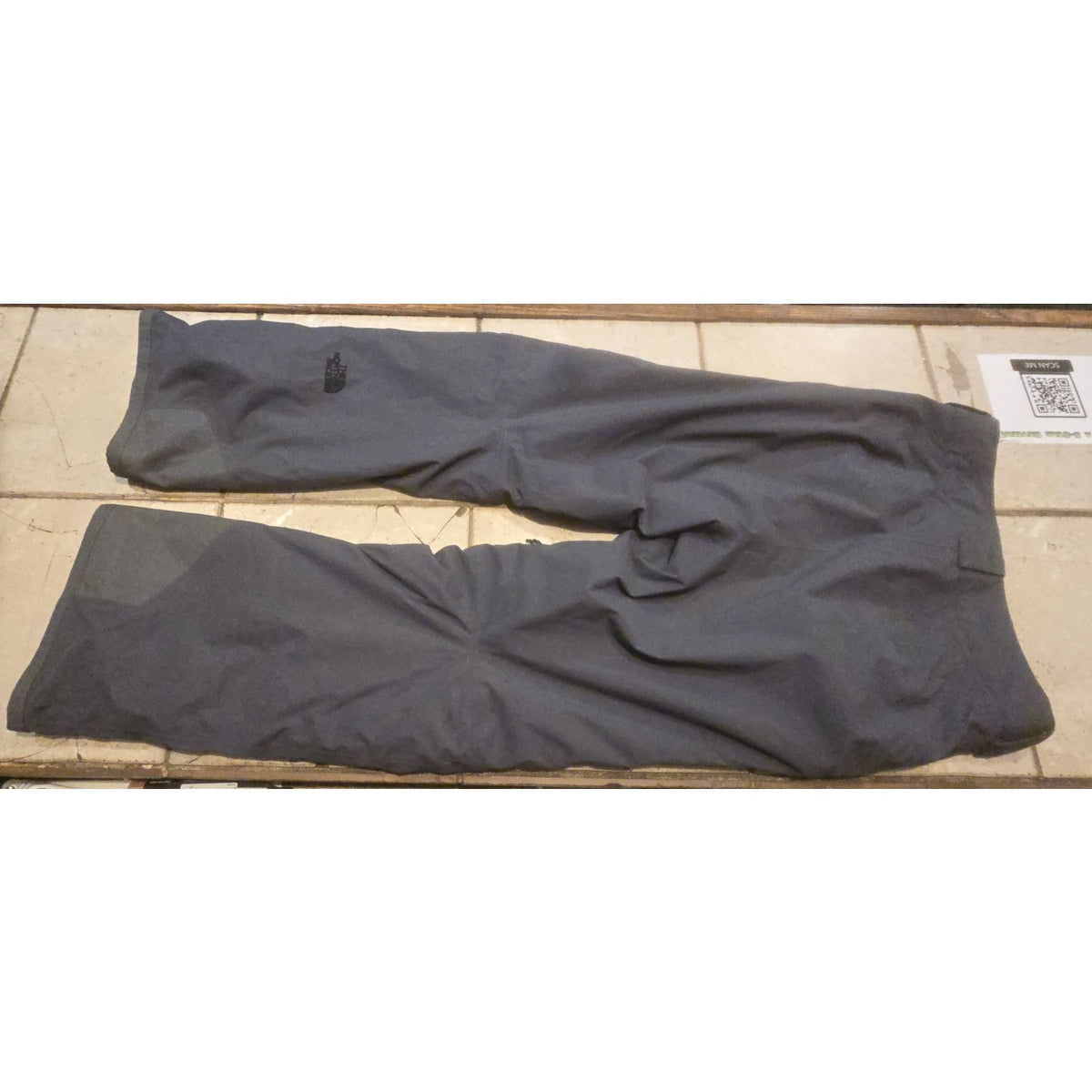 The North Face Freedom Blue Insulated Ski•Snow DryVent Pants Mens•S Cargo Lined