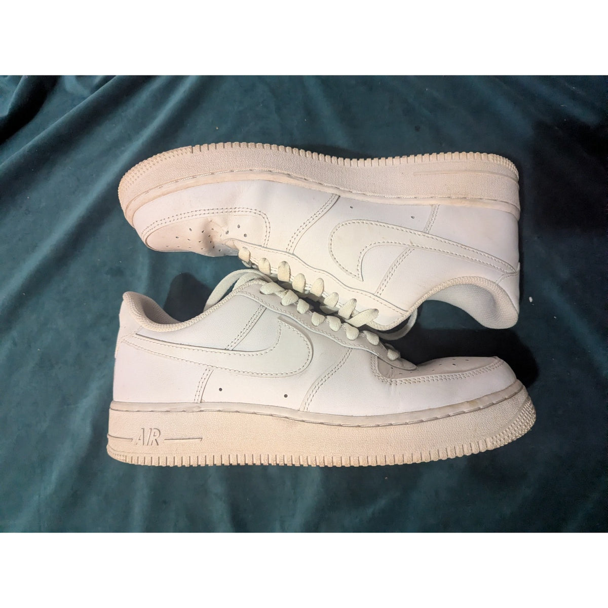 Nike Air Force 1 Low '07 Mens Size 9 White CW2288-111