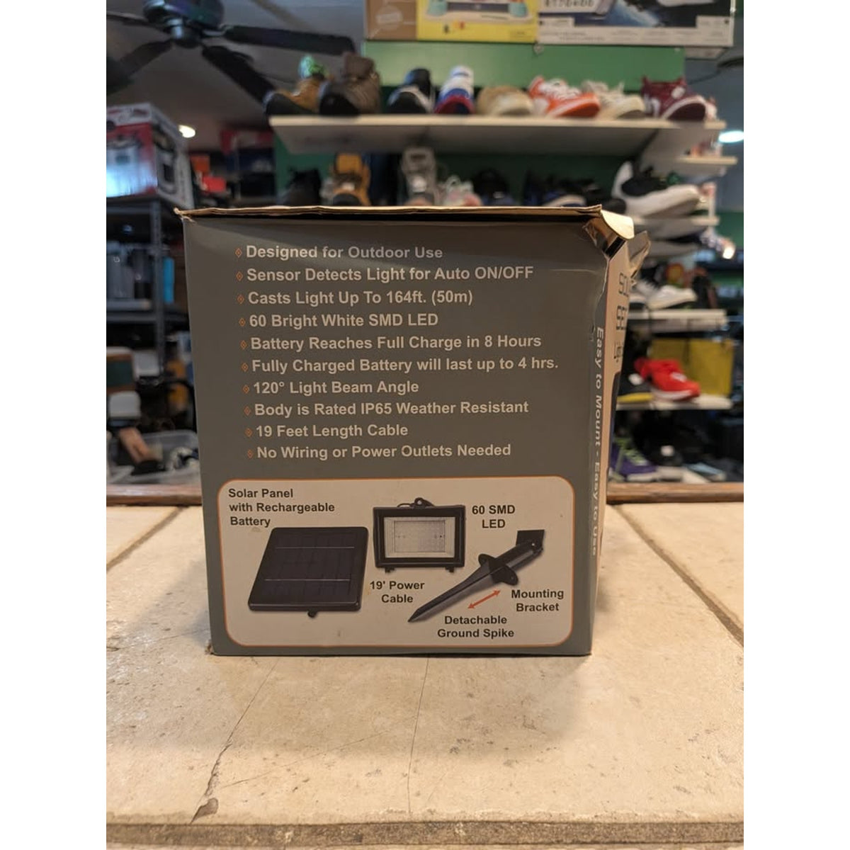 Solar Power Security Flood Light
