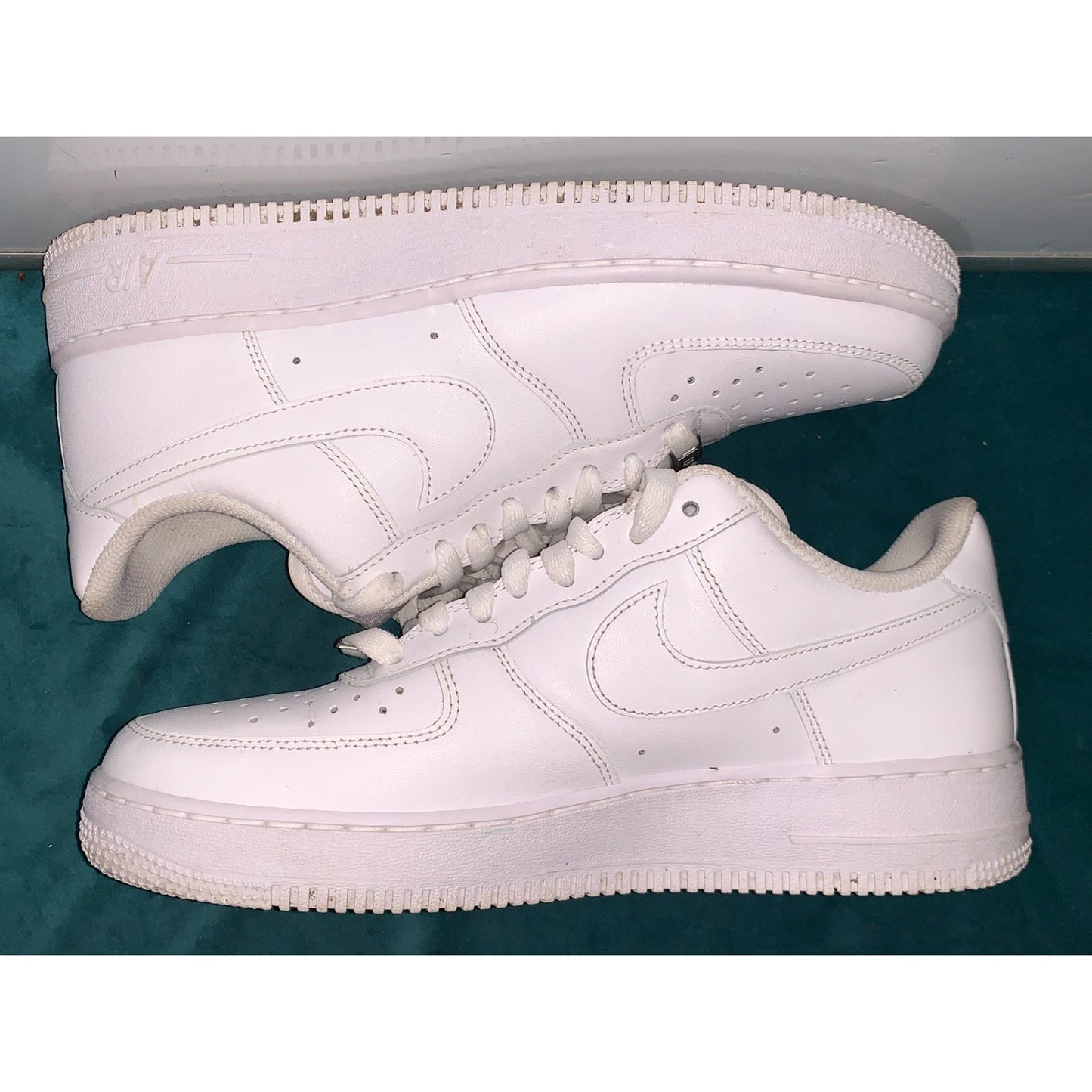 Nike Air Force 1 '07 Low Sneakers Men's Size 8 Triple White