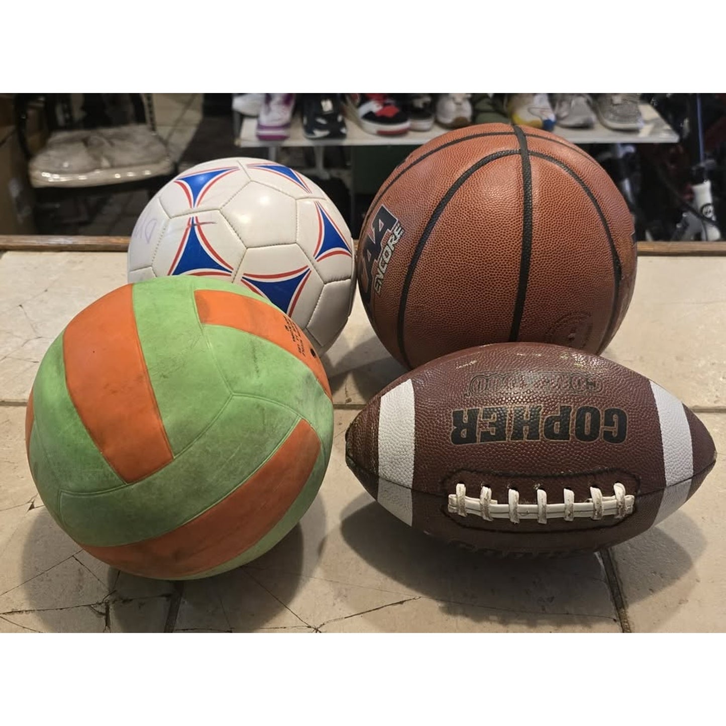 Assorted Sports Balls ($7 Each)