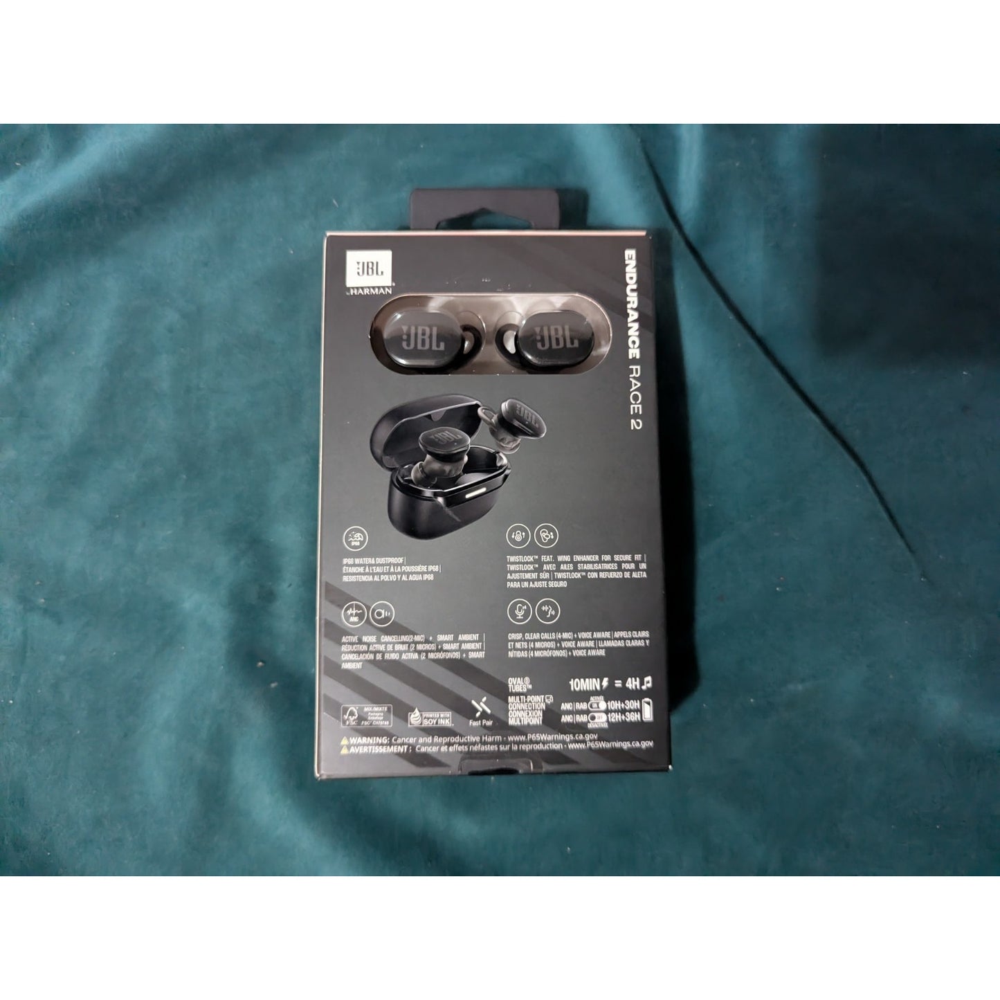 Jbl - Endurance Race 2 True Wireless Active Earbuds CY0023-CQ0093568 - Black