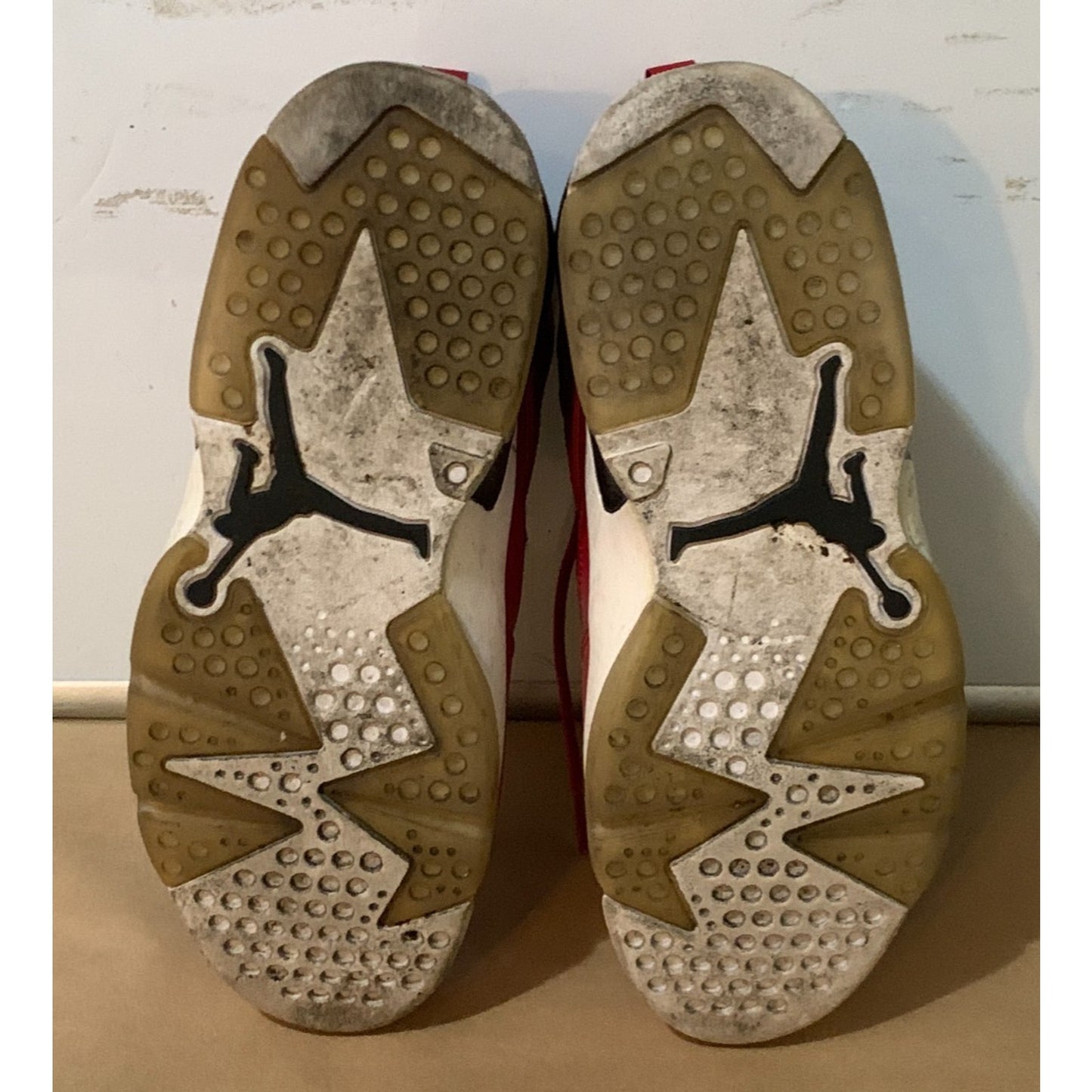 Nike Air Jordan Flight Club 91 555475-600 Men’s Shoes Size 8 Red White