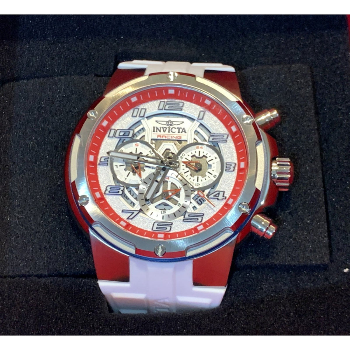 Invicta 50262 S1 Rally Stage Grid Dual Time Movement