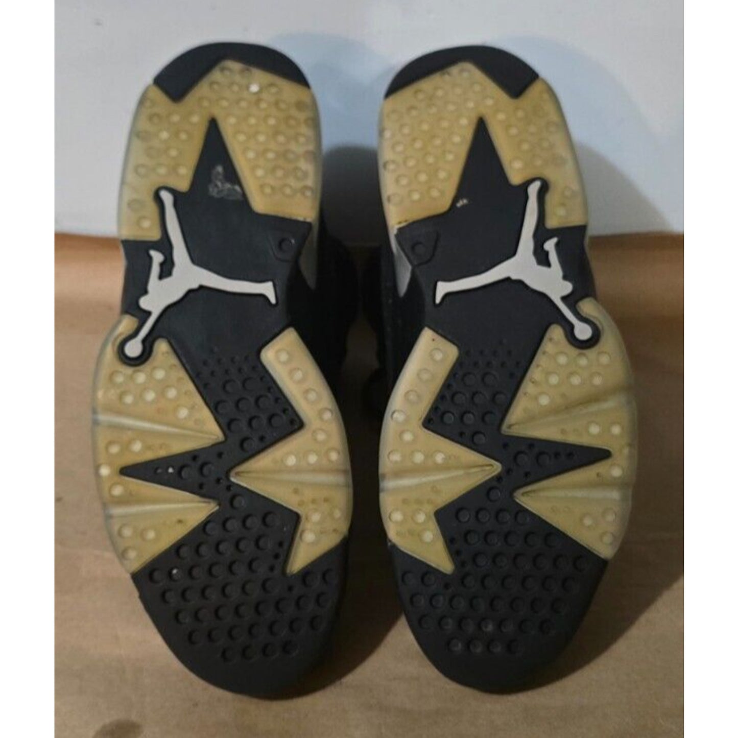 Air Jordan 6 Chrome Retro GS Sneakers Black 2022 DX2835-001 Size 10.5M