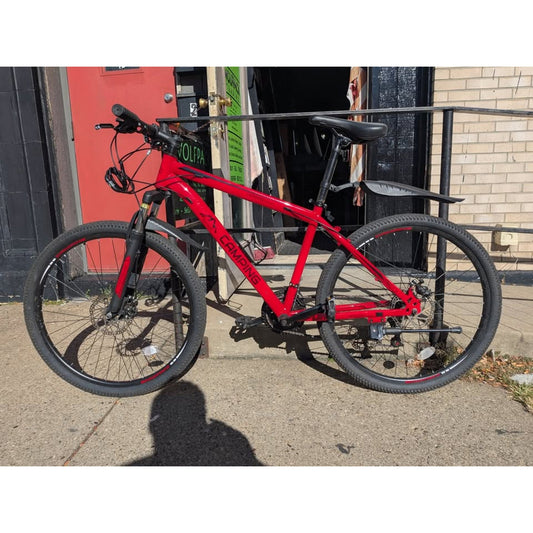 Camping Survivals Mountain Bike, 17" Frame, 27.5 Wheels, 21 Speed