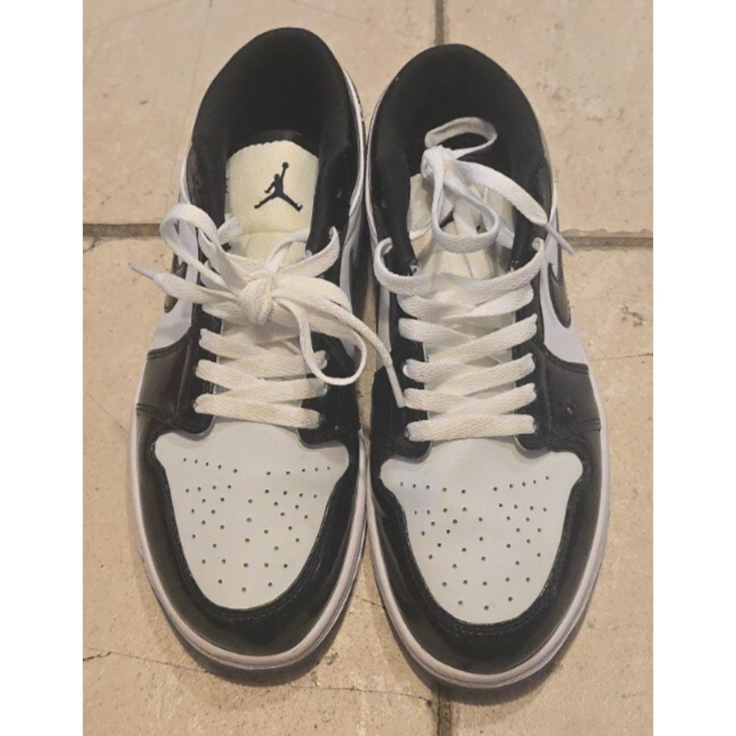 Nike Air Jordan 1 Low Concord White Black DV1309-100 Men's 7" Shoes