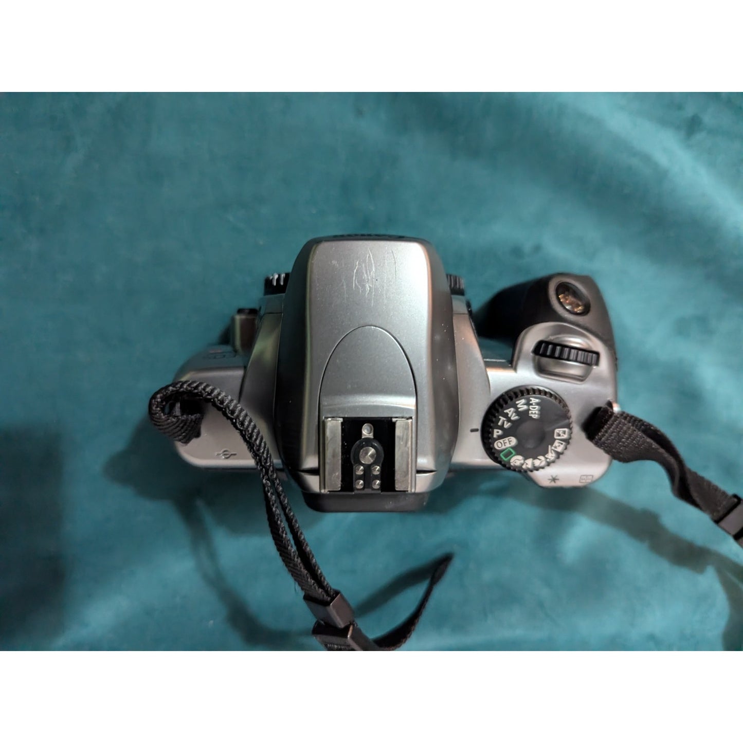 Canon EOS Rebel K2 35mm SLR Film Camera with EF 28-90mm Lens Silver