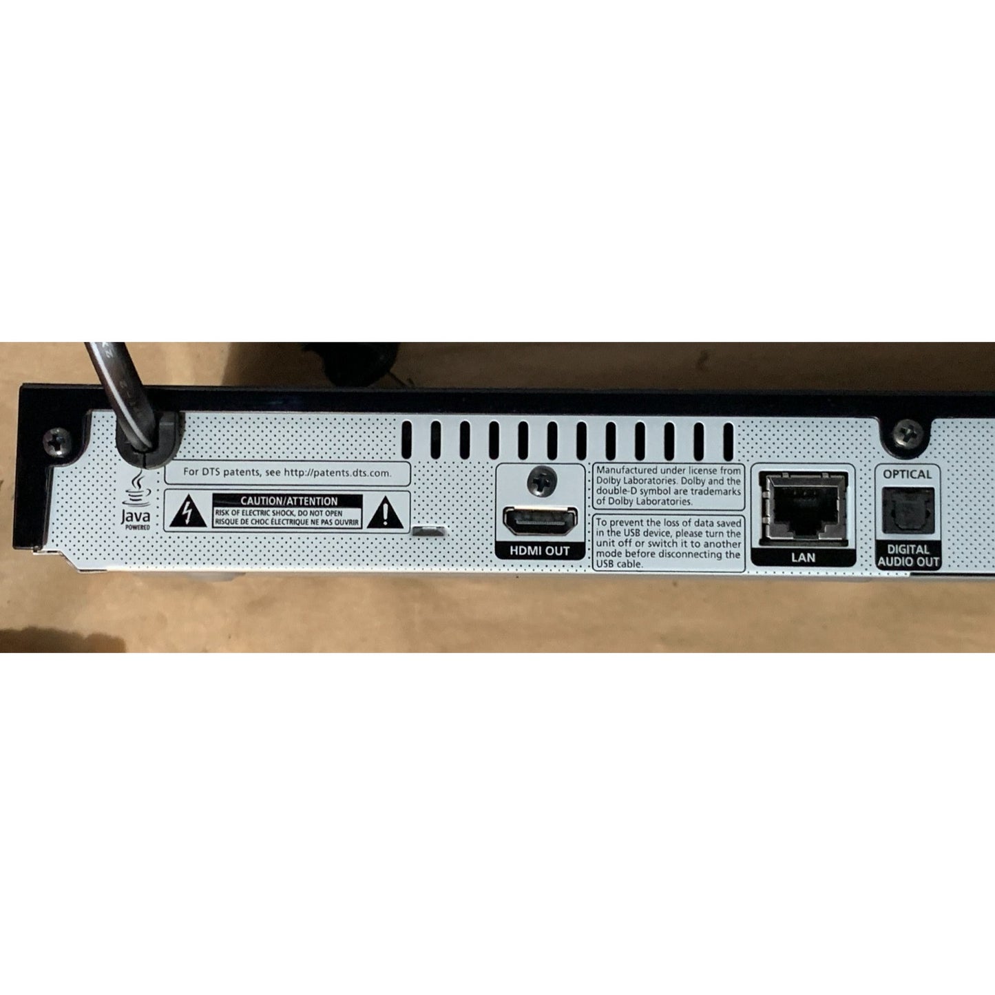 Samsung BD-J6300 UHD Upscaling Smart Blu-Ray 3D Player DVD Tested No Remote