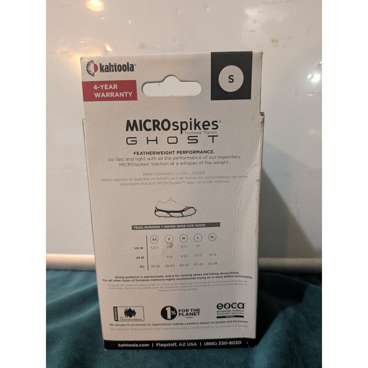 Kahoota MicroSpikes Ghost / S /