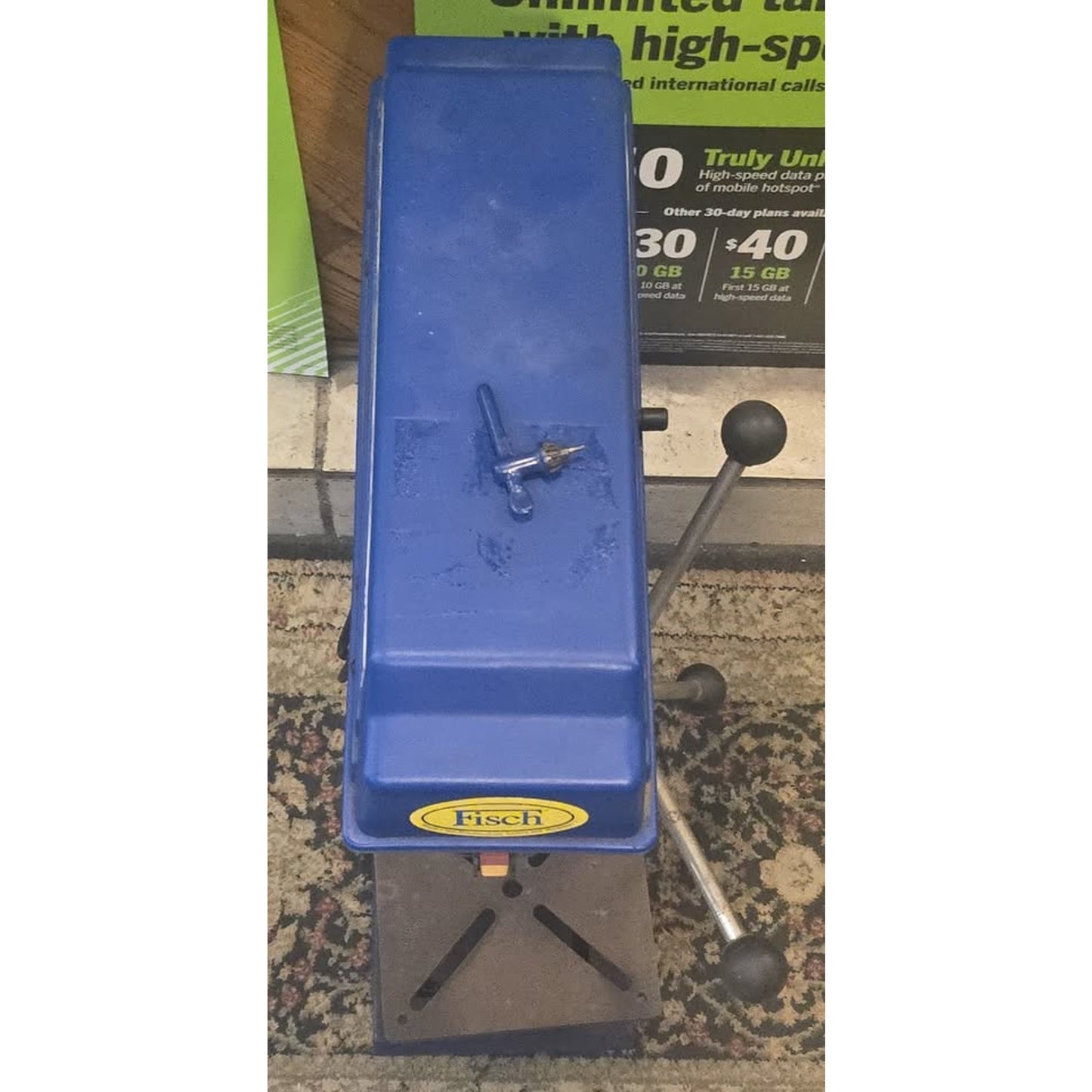 Fisch 6-Speed 12" Easy Arc Heavy Duty Drill Press